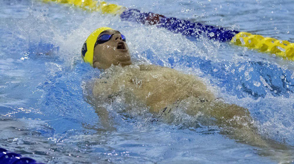 Swimming - Jordan sets school record on final day of Diamond City Invitational